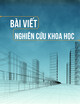 Nghiên cứu việc sử dụng vữa xây dựng xi măng-cát kết hợp với vữa tự chảy không co ngót